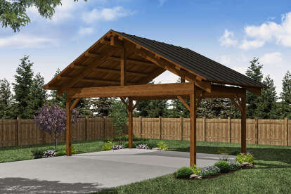 Traditional House Plan #035-00546 Elevation Photo
