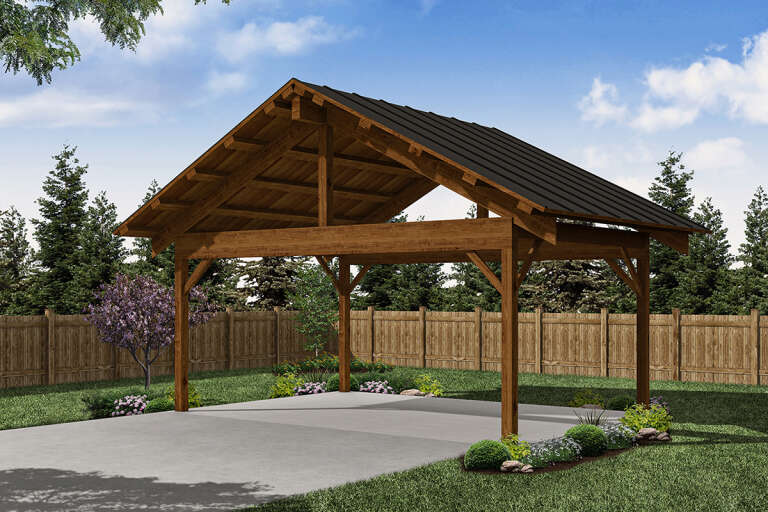 House Plan House Plan #12989 Angled Front Elevation