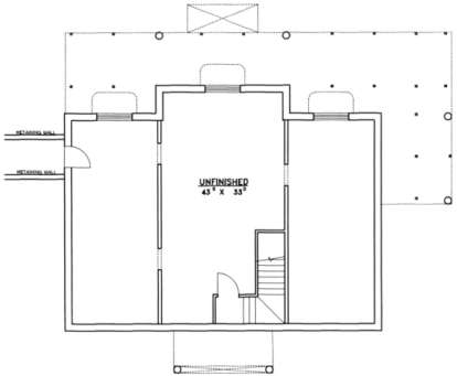House Plan House Plan #1299 Drawing 1