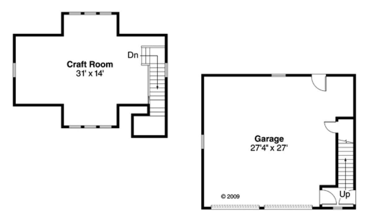 Floorplan 1 for House Plan #035-00550