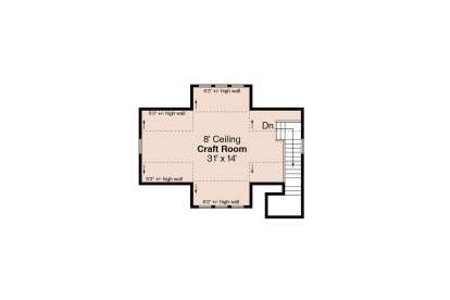 Second Floor for House Plan #035-00550