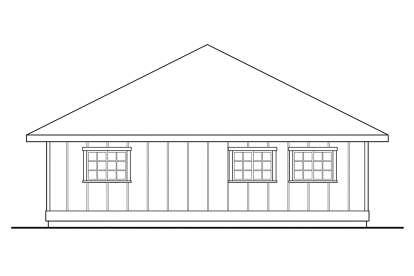 Traditional House Plan #035-00551 Elevation Photo