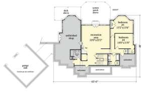 Floorplan 1 for House Plan #957-00019