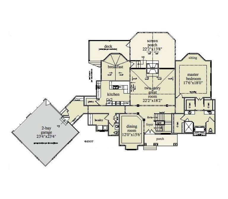 House Plan House Plan #12999 Drawing 2