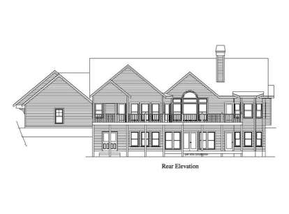 Craftsman House Plan #5458-00022 Elevation Photo