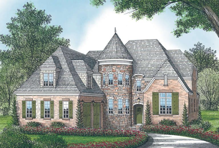 House Plan House Plan #13004 Front Elevation
