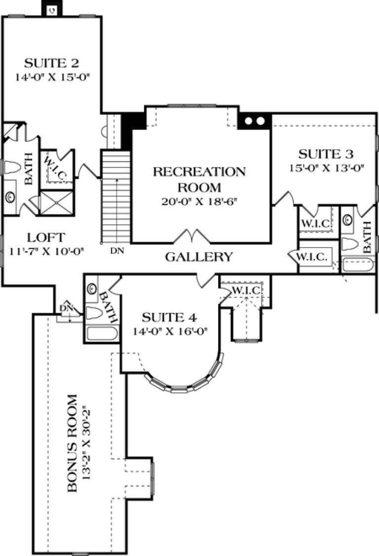 House Plan House Plan #13008 Drawing 3