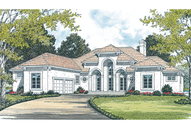 House Plan House Plan #13012 Front Elevation