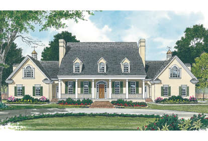 Cape Cod House Plan #3323-00464 Elevation Photo