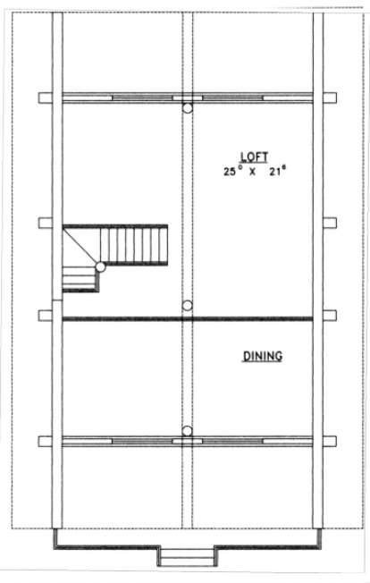 Second Floor for House Plan #039-00060