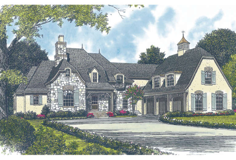 House Plan House Plan #13027 Front Elevation