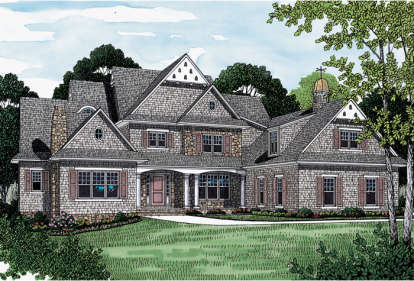 Traditional House Plan #3323-00474 Elevation Photo