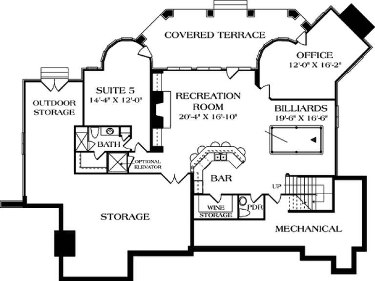 House Plan House Plan #13028 Drawing 1
