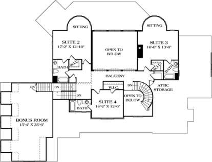 House Plan House Plan #13031 Drawing 2