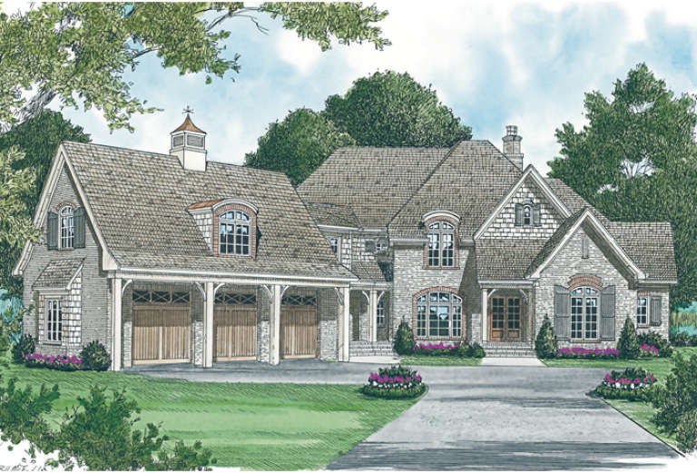 House Plan House Plan #13033 Front Elevation