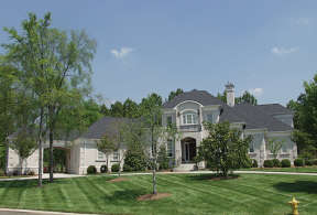 Luxury House Plan #3323-00482 Elevation Photo