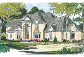 Traditional House Plan #3323-00484 Elevation Photo