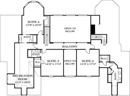 Floorplan 2 for House Plan #3323-00486