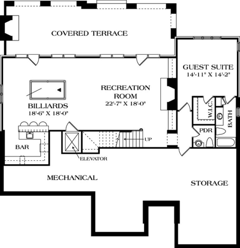 House Plan House Plan #13043 Drawing 1