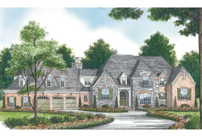 House Plan House Plan #13048 Front Elevation