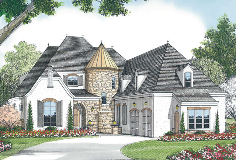 House Plan House Plan #13052 Front Elevation