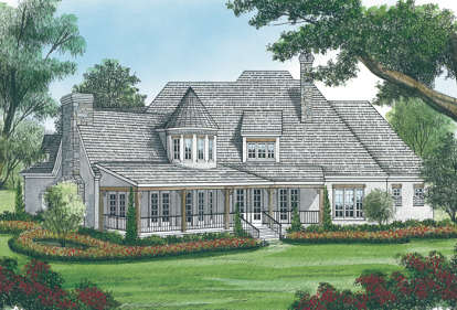 Tudor House Plan #3323-00516 Elevation Photo