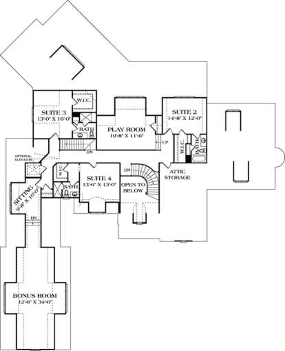 House Plan House Plan #13075 Drawing 3
