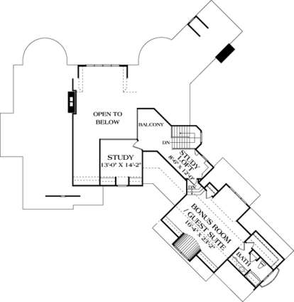 Floorplan 3 for House Plan #3323-00522