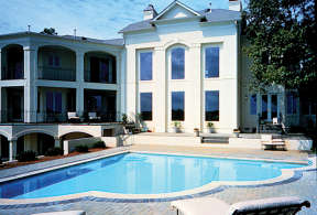 Luxury House Plan #3323-00523 Elevation Photo