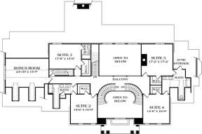 Floorplan 2 for House Plan #3323-00524