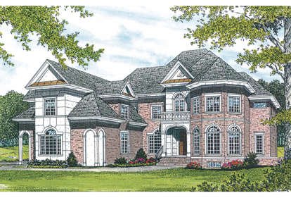 Traditional House Plan #3323-00525 Elevation Photo