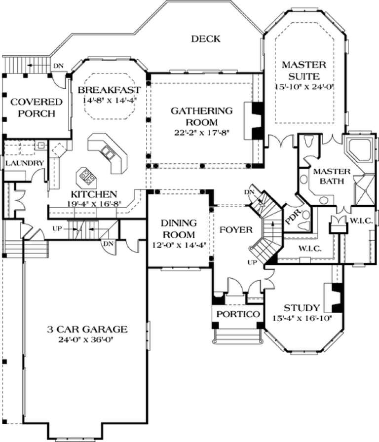 House Plan House Plan #13079 Drawing 2