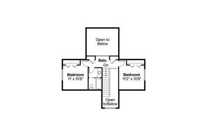 Second Floor for House Plan #035-00371