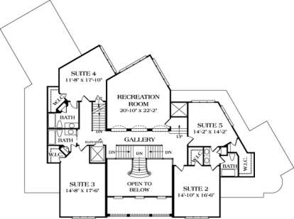Floorplan 3 for House Plan #3323-00526