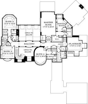 Floorplan 3 for House Plan #3323-00530