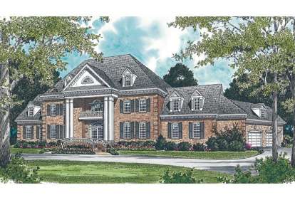 4 Bed, 5 Bath, 11110 Square Foot House Plan - #3323-00531