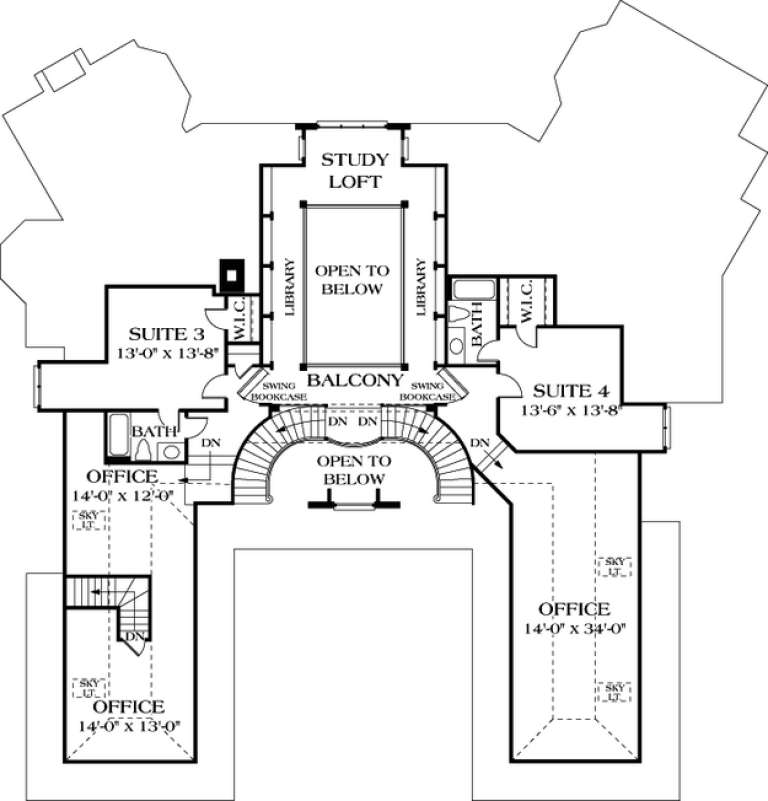 House Plan House Plan #13088 Drawing 2