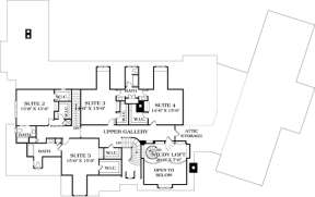Floorplan 3 for House Plan #3323-00535
