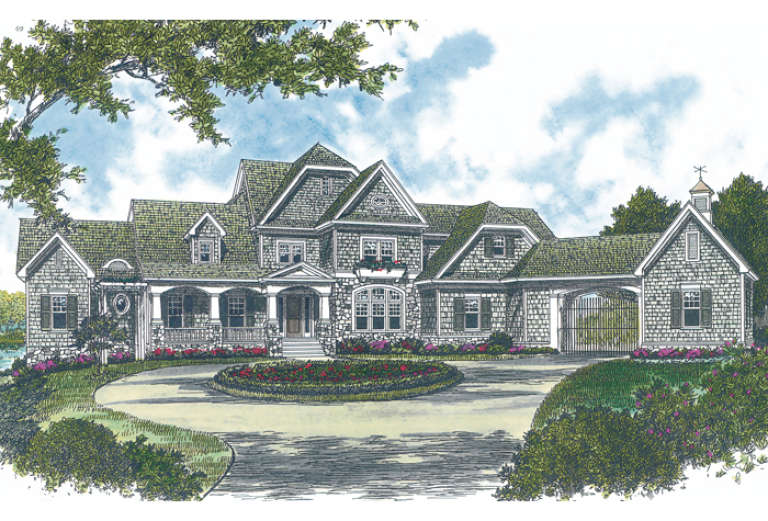 House Plan House Plan #13093 Front Elevation