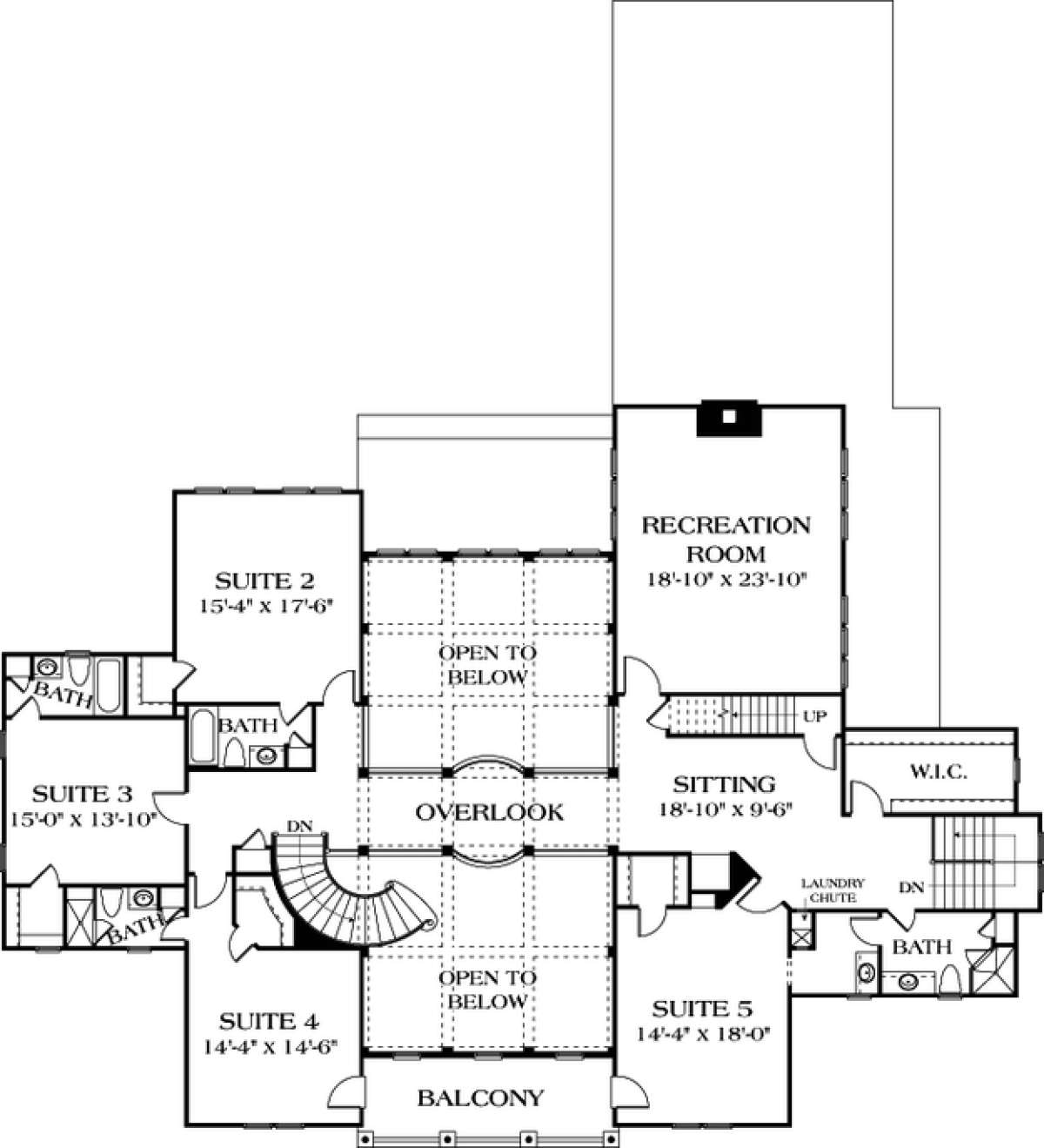 Floorplan 2 for House Plan #3323-00540