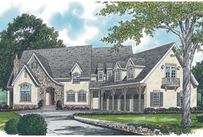 House Plan House Plan #13095 Front Elevation