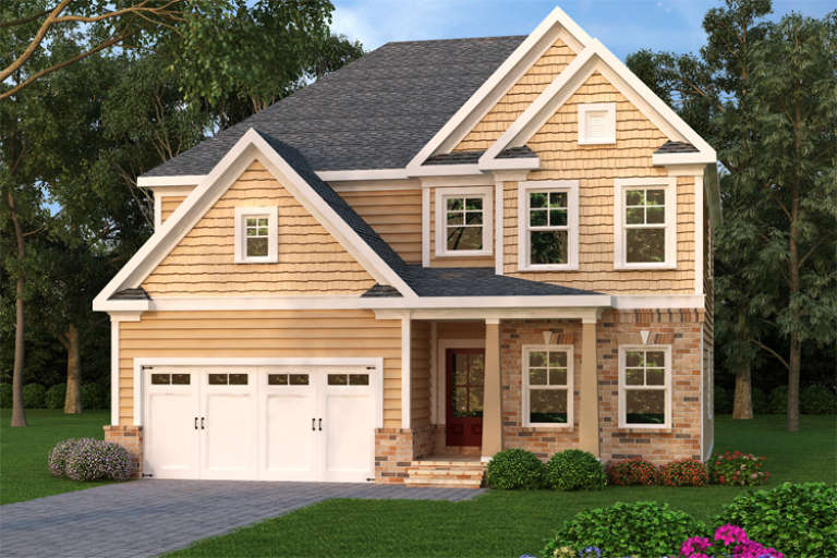 House Plan House Plan #131 Front Elevation
