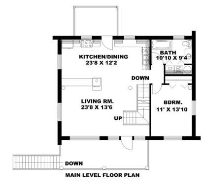 House Plan House Plan #1310 Drawing 1