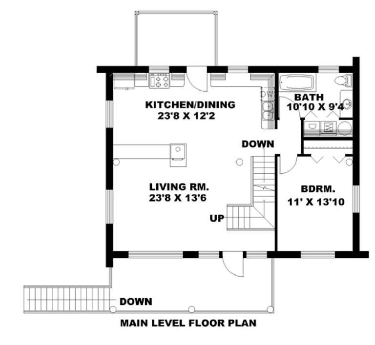 House Plan House Plan #1310 Drawing 1