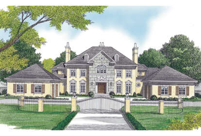 5 Bed, 5 Bath, 6909 Square Foot House Plan - #3323-00547