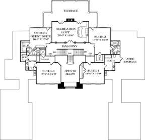 Floorplan 2 for House Plan #3323-00547
