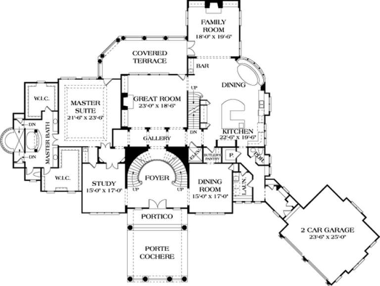 House Plan House Plan #13102 Drawing 2
