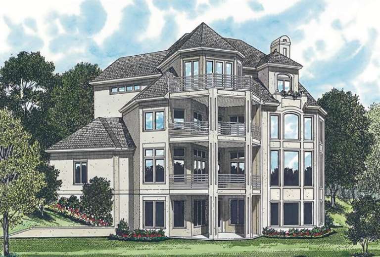 Traditional House Plan #3323-00549 Elevation Photo
