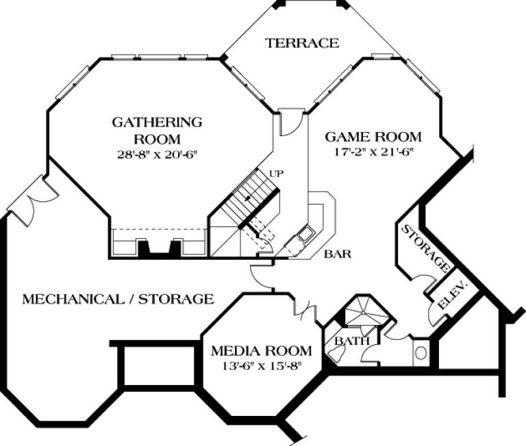 House Plan House Plan #13103 Drawing 1