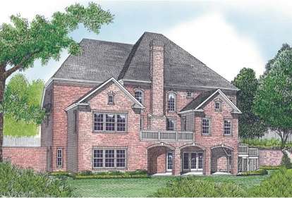 Traditional House Plan #3323-00551 Elevation Photo